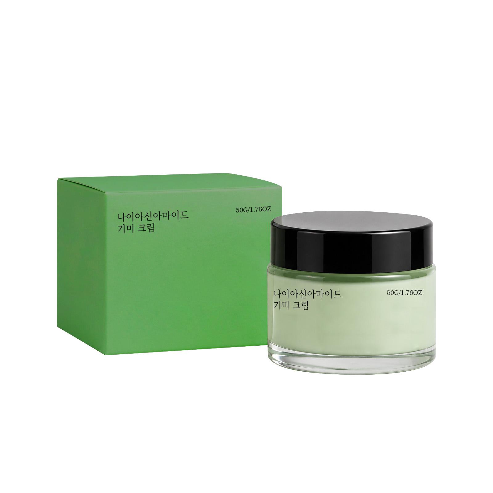 Niacinamide Moisturizing Cream Softens Skin, Evens Skin Tone, Brightens and Nourishes Facial Skin, Moisturizing and Refreshing Face Cream 50g