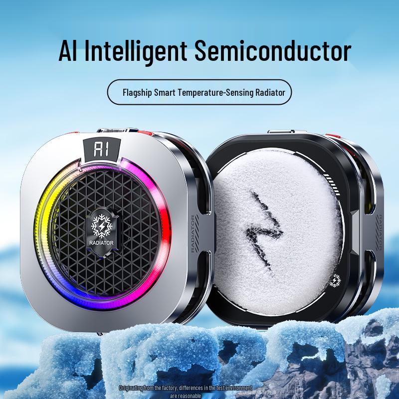 TH16 Magnetic Phone Cooler: Ice Cooling Radiator for Gaming