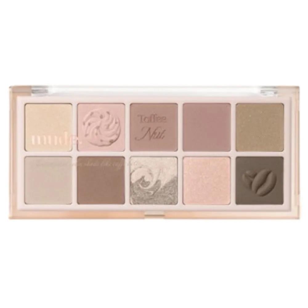 

Палетка теней для век Moment Теплый тон 05 Ириска Орех Латте