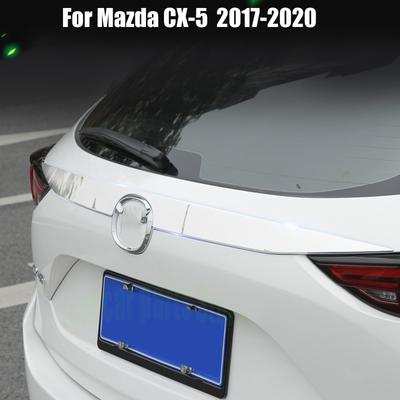 Garniture de couverture de bande de recouvrement de porte arrière de coffre de hayon arrière supérieur pour Mazda CX-5 CX5 2018 2017 Auto