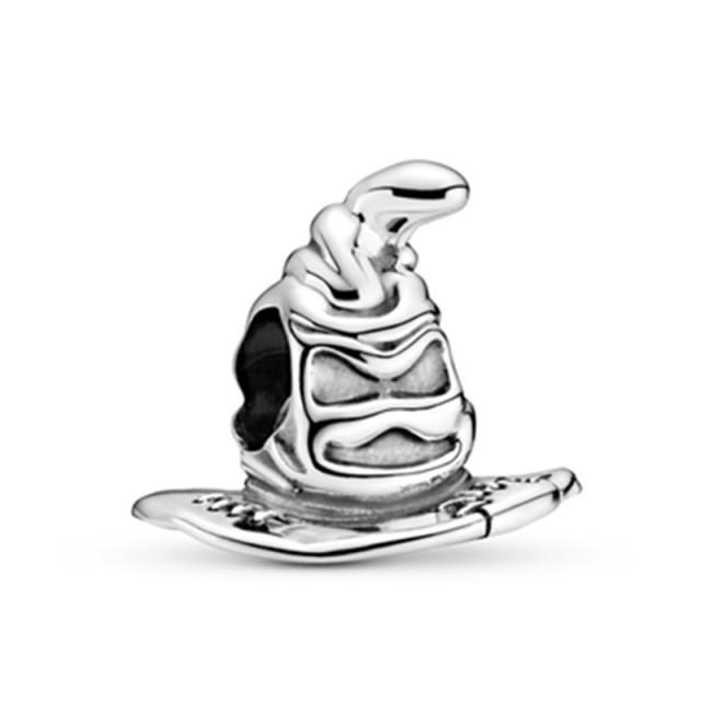 1Pcs New Cute Silver Star Cat Elephant Mushroom Bear Pendant Fit Original Charm Bracelet Women Jewelry Gifts