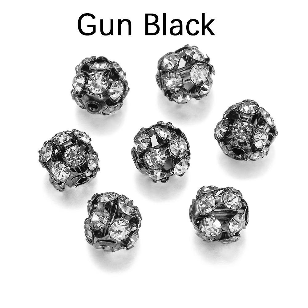 

30 шт./лот, имитирующий кристалл, металл, стекло, стразы, шарик, разделитель, свободные бусины для браслета «сделай сам», принадлежности для изготовления ювелирных изделий, аксессуары 6mm