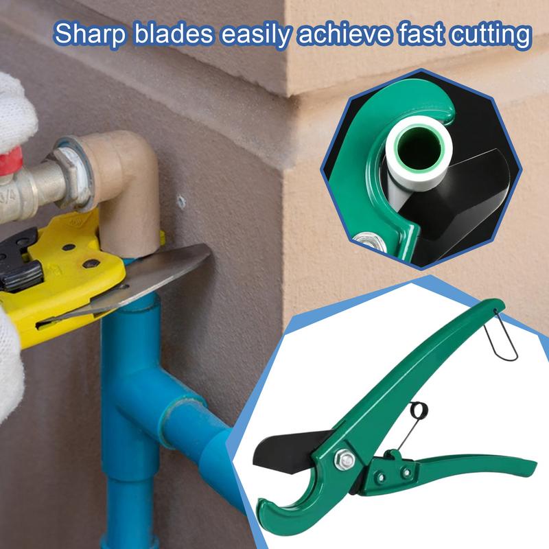 Copper Tube Cutter Portable PVC Pipe Cutter Multi-functional Tubing Cutting Tool Heavy-Duty Tube Scissors For Automotive