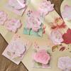 45 Sheets Chinese Style Lotus Sticky Notes Reusable N Times Stickers Ink Wash Design Student Stationery For Journal