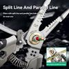 7-inch Multipurpose Wire Stripper - Professional Tool Gift Electrician Crimpe Pliers For Wire Stripping Cable Cutters Hand Tool
