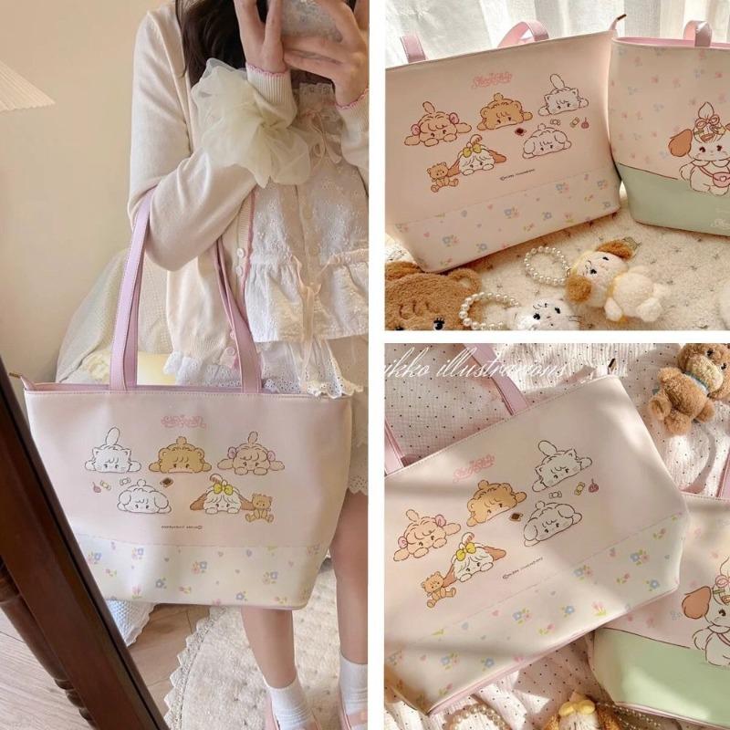 Students in class large-capacity bags women's new trendy spring and summer sweet tote bags diamond shoulder commuting A