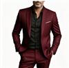 Completo Matrimoniale da Uomo Due Pezzi Slim Fit Europeo & Americano - Stile Coreano