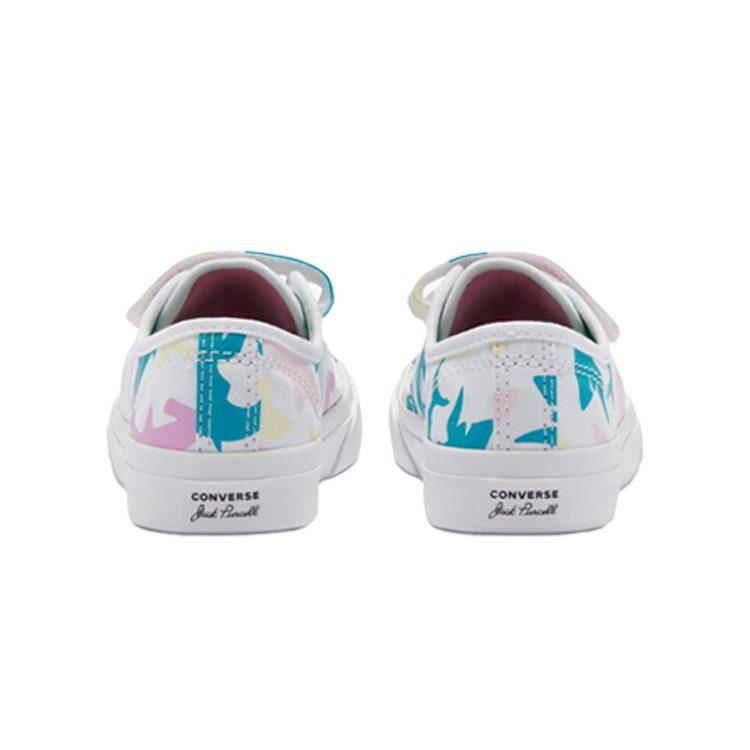 Converse Jack Purcell Low Easy-On PS 'Shark Bite - White' 368145C