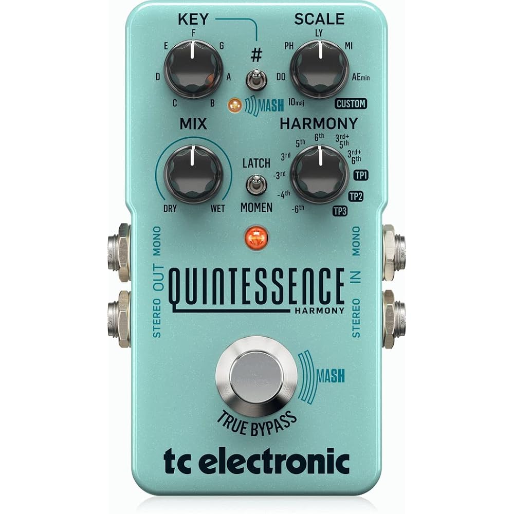 TC Electronic Intelligent Harmonizer Pedal, TonePrint-compatible, Dual-Voice Studio-Grade Algorit...