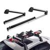2PCS-Pack Ski and Snowboard Roof Rack Car Rack Carrier Ski Car Rack Snowboard Roof Carrier Aluminum Alloy Ski Roof Carrier
