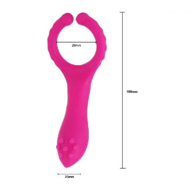 Cock G-spot Clitoris Stimulator Vibration Ring Clitoris Clip Adult Sex Toys Electric Male Penis Vibrator Ring Delay