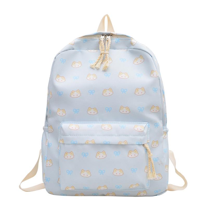 Schoolbag new large-capacity student schoolbag casual cute cartoon backpack small fresh girl college style backpack