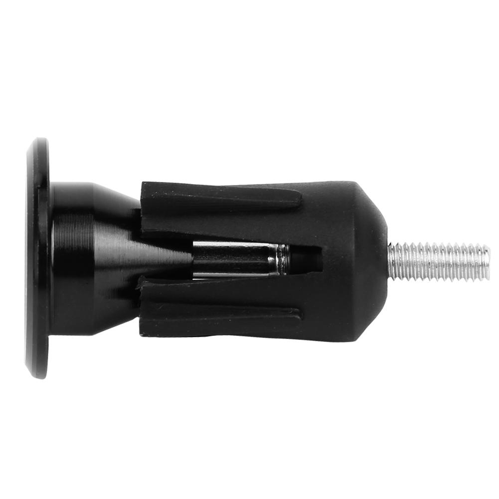 1 Pair Aluminum Alloy Black Bicycle Handle Bar End Cover Bike Bar End Plug 22*42mm
