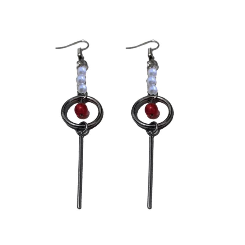 

Comfortable Drop Ear Jewelry Fashion Forward Long Beam Earrings Stylish Ear Studs for Dates and Social Event 1