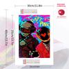 Daft Punk 100% Round Full Drill 5D DIY Diamond Painting Embroidery Cross Stitch Rhinestone Décor