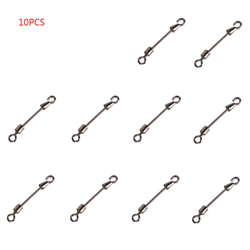 10pcs Stainless Steel Pin  Connector Chain Eight-shaped Ring Pin Connector Fishing Accessories
