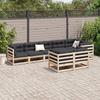 VidaXL Salon de jardin 8 pcs bois de pin massif 3299500