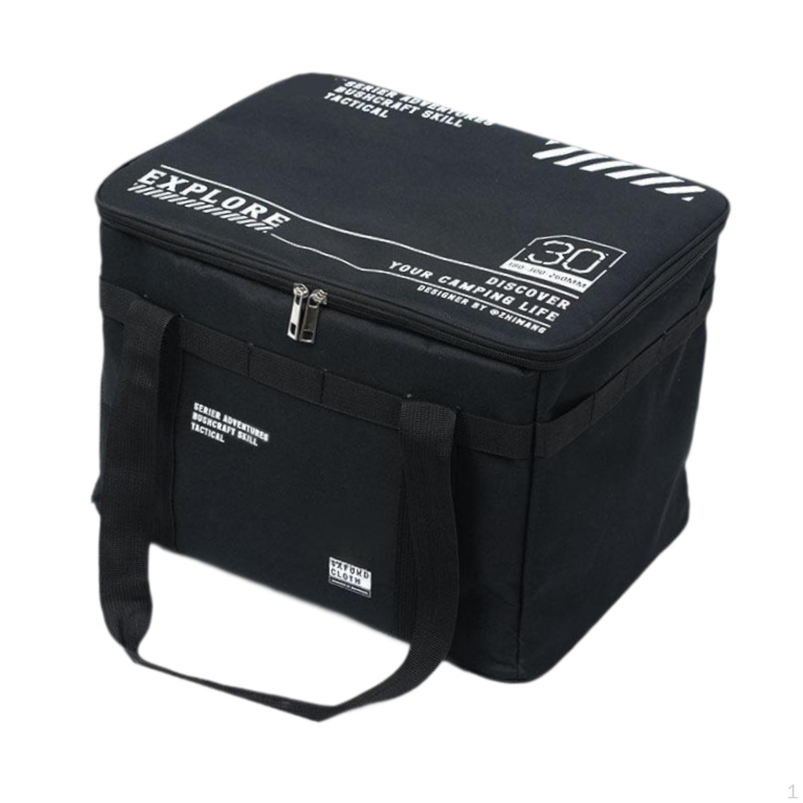 

СУМКА-ЧЕХОЛ ДЛЯ ХРАНЕНИЯ ОРГАНИЗАТОР КЕМПИНГ для ОТКРЫТОГО ВОЗДУХА чёрный