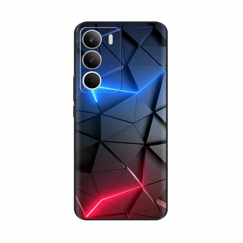For OPPO Realme C71 Case 6.67'' Soft TPU Black Silicone Cartoon Back Cover For Realme C71 C 71 RealmeC71 Cases Shockproof Fundas
