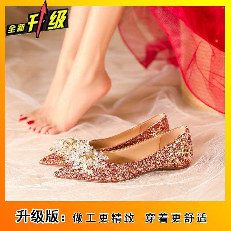 Премиальное ощущение красивые туфли на плоской подошве женские весна-лето новые французские удобные не утомляющие ноги туфли на плоской подошве женские 40 4100₽