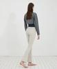 Debiweeo Comfortable Bootcut Pants Devi-B0060-Oatmeal