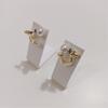 10Pcs Multipurpose L Shape Acrylic Earring Holders For Efficient Space Saving Jewelry Display At Homes Or Store
