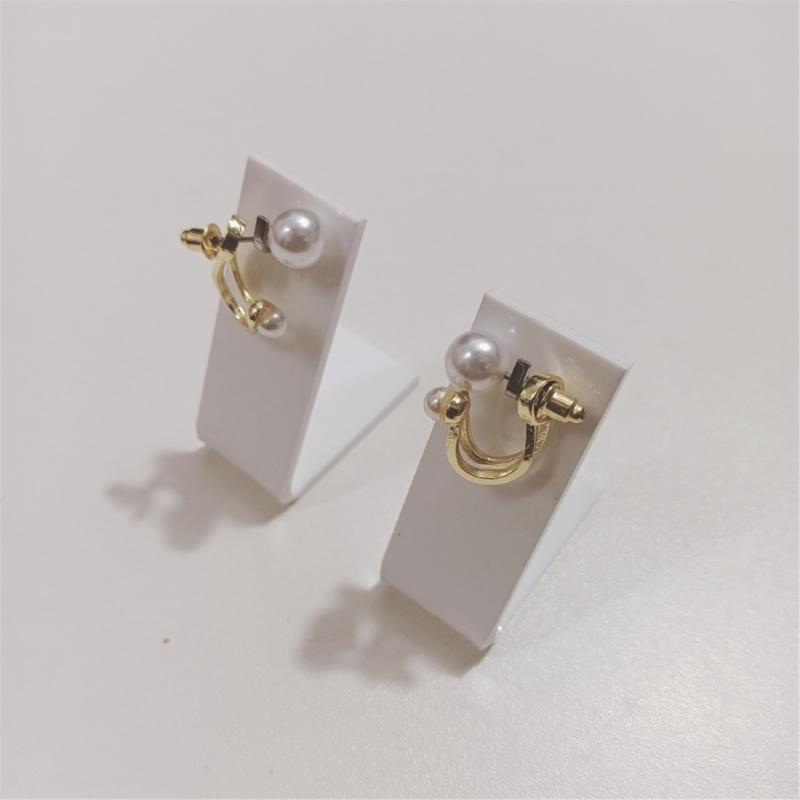 10Pcs Multipurpose L Shape Acrylic Earring Holders For Efficient Space Saving Jewelry Display At Homes Or Store
