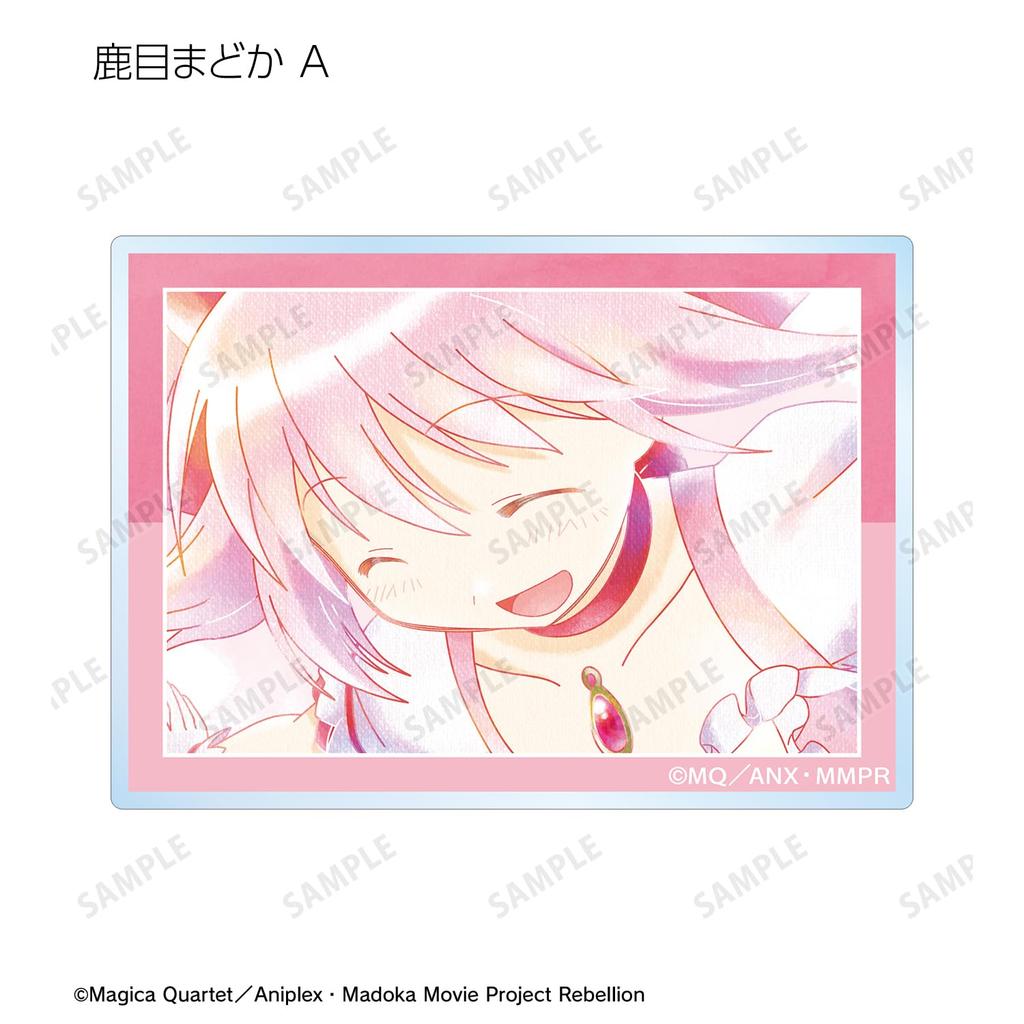 Puella Magi Madoka Magica the Movie Rebellion Trading Ani Art Aqua Label 3rd Edition Acrylic Cards Box of 10 [New Edition]