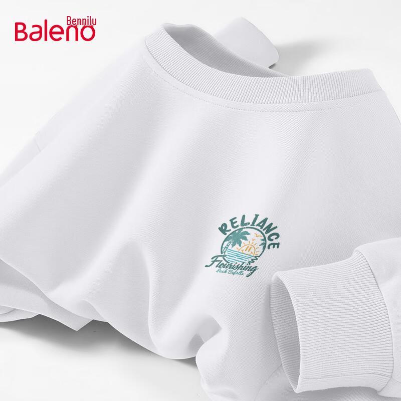 Baleno Men s 2025 Autumn Heavyweight Crewneck Sweatshirt 2XL