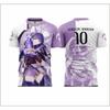New Popular Anime Games Genshin Impact 3D T-shirt Fashion Yae Miko Print Short Sleeve t shirts Harajuku Y2k Tops Summer Clothing