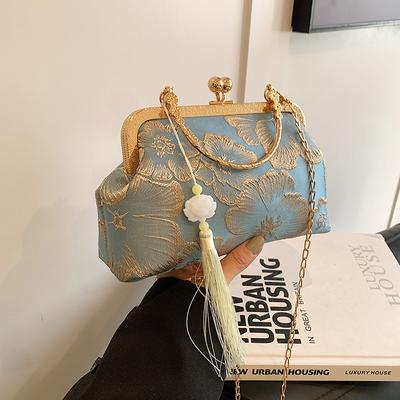 Niche Design Chinese Style Bag Women's Bag New Style High-end Texture Versatile Chain One-shoulder Crossbody Handbag