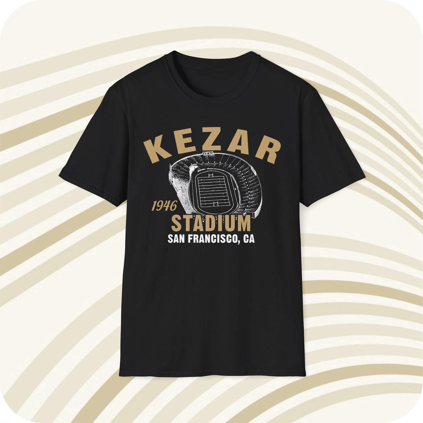 Kezar Stadium 1946 Classic Cut Football T shirt - San Francisco 49 ers M