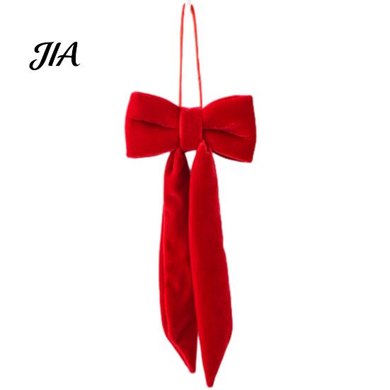 Indoor Festive Wall Decorations Velvet Bow Christmas Decoration, Soft Plush Xmas Tree Elegant Bows for Door Lintels Ornament DIY Wall, Mirror, Wreath,