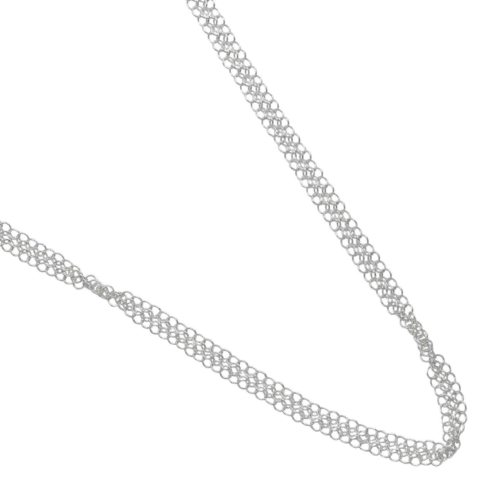 

TIFFANY&Co. Сітчастий 25,2 Намисто Срібло925 9,2г Жіночий Вживаний