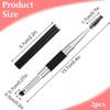 Eyebrow Brush for Women, 2 Pieces Eye Lash Brush Dual-Ended Angled Eyeliner Mascara Brushes Professional Eyebrow Spoolie Brushes Tool for Women Girls