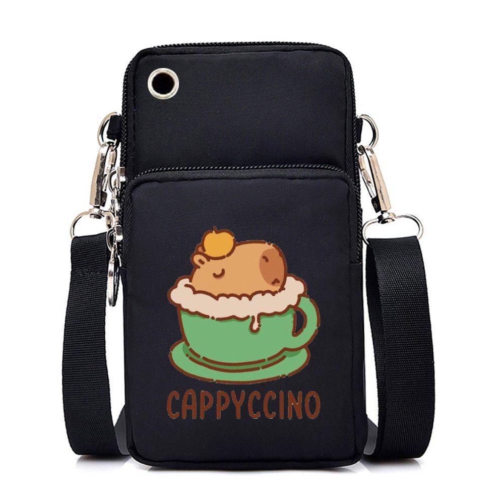 Cute Peripheral Printing Mobile Phone Bag Multi-Function Portable Casual Messenger Bag