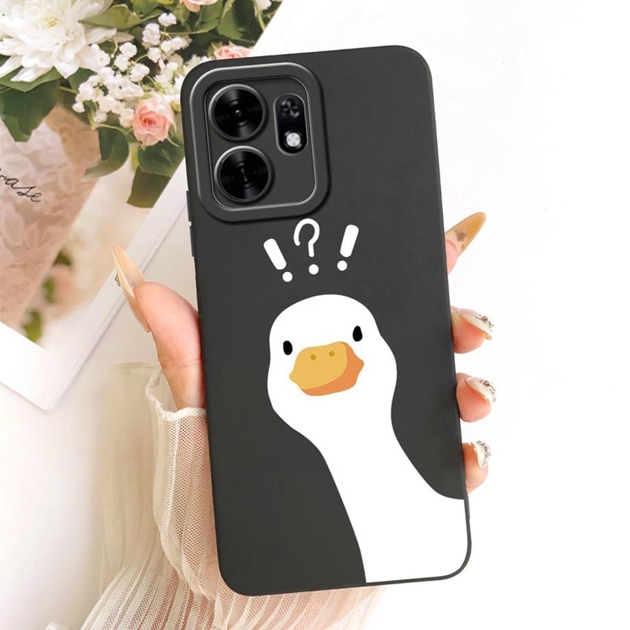 Soft Liquid Silicone Phone Case For Honor X6D Play 60A Black Cat Cartoon Dragon Animals Pattern Bumper For Enjoy 60A Back Cover