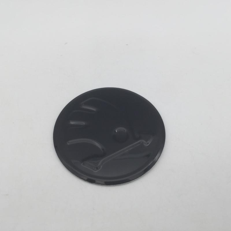 AAABU1 1 Stück 3D 42mm 43mm Auto-Emblem Lenkrad-Mittelabzeichen Aufkleber Dekal Styling Autozubehör Für Skoda