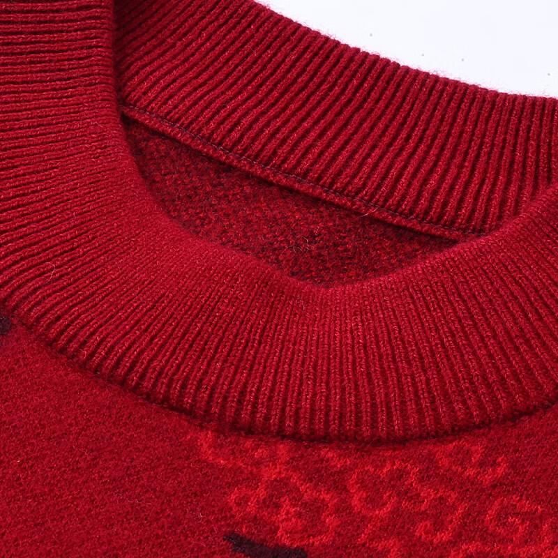 Hengyuanxiang Herren Dick Gestrickter 100% Reine Wolle Rollkragenpullover