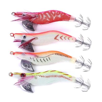 4Pcs Shrimp Baits Hook Soft Shrimp Fishing Lures Soft Baits Soft Prawns Lures Fishing Lures Artificial Baits