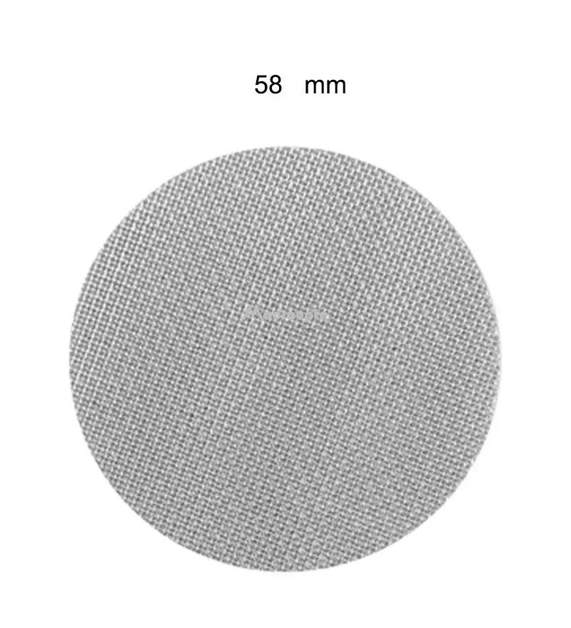 51/53/58mm Reusable Coffee Filter Screen Heat Resistant Mesh Portafilter Barista Coffee Making Puck Screen for Espresso Machine