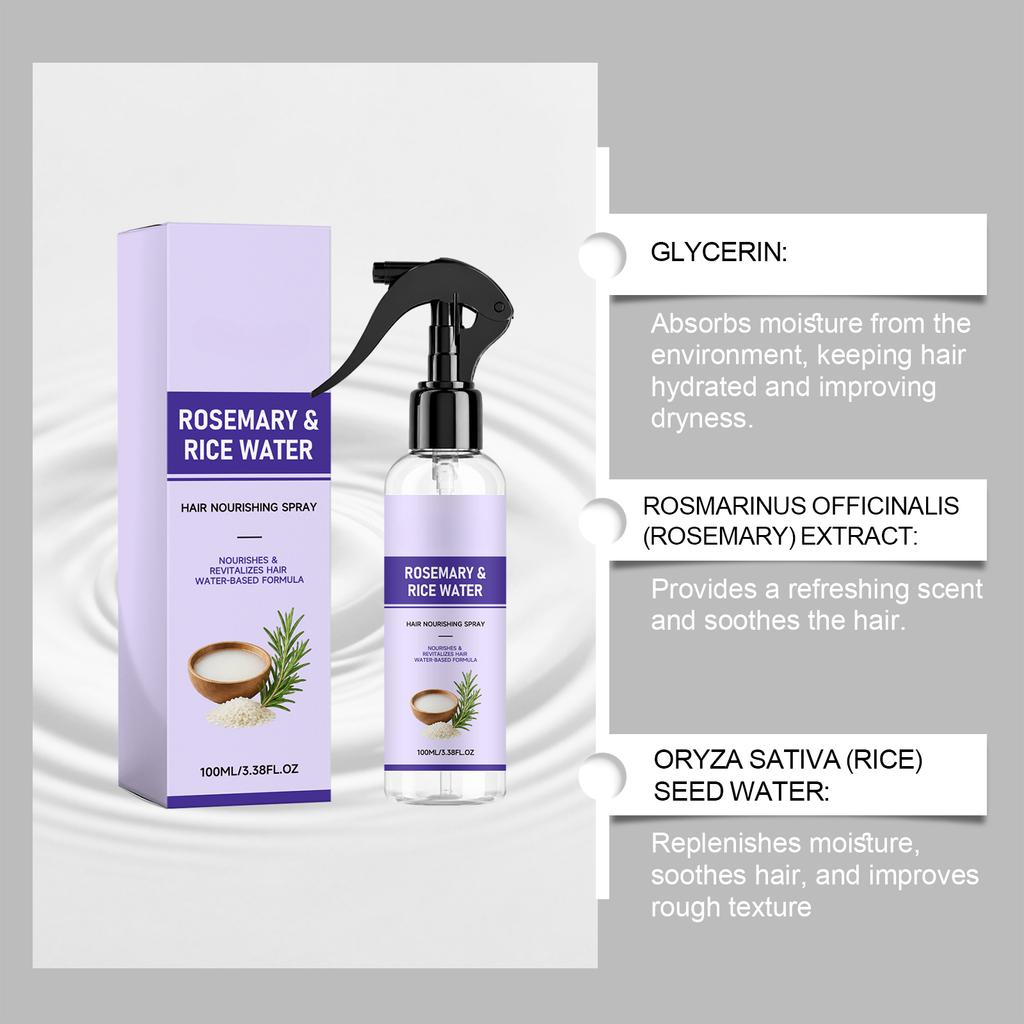 Hair Mist Spray for Scalp and Hair , Nourishing and Refreshing Daily Use