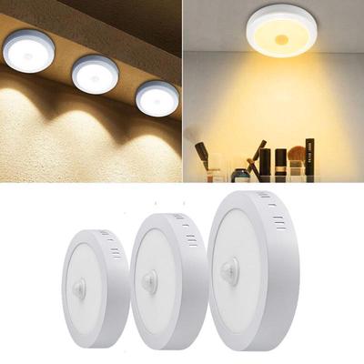 LED panelová lampa Down Light Přisazená moderní LED stropní svítidla 6W 12W 18W 85-265V Kuchyň Koupelna Pohybový senzor PIR Smart Lamp