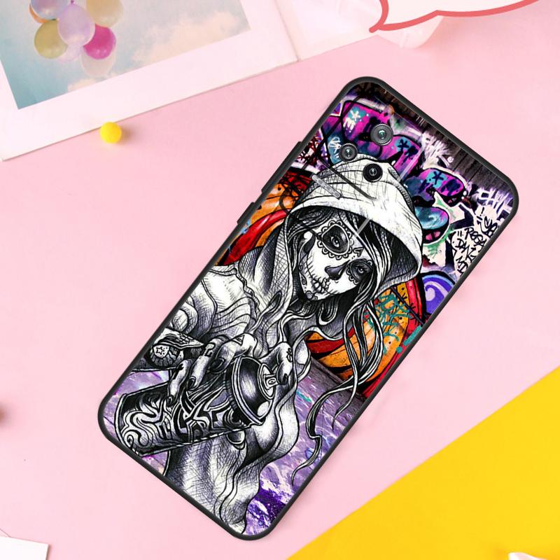 Graffiti Case For POCO X5 X3 F5 Pro M4 F3 F4 X4 GT Back Cover For Xiaomi 11T 12T Pro 11 12 13 Lite