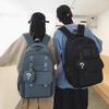 Schoolbag New Large-capacity Student Backpack, Trendy and Fashionable Backpack for Men, for Junior High, High School, and College Students