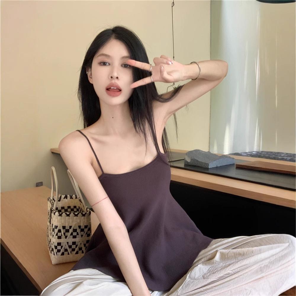 

Французский стиль Бандо Майка для женщин - Лето 2025 Утягивающий топ One Size [Up to 125 lbs]