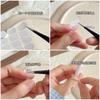 Nail Tool Practice Holder Acrylic Enhanced Transparent Chess Piece Strong Magnetic Wearing Board Display Stand