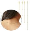 4 Piece Multi Functional Chain Extension Tail Extender for DIY Jewelry Making