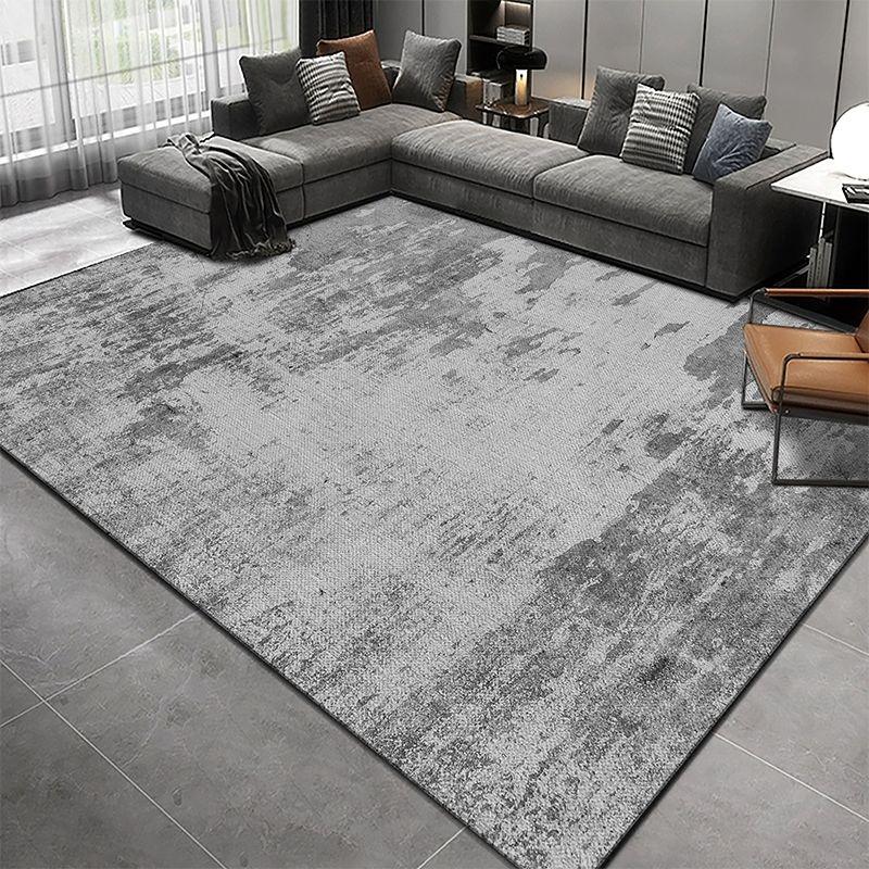 Modern Black Non-slip Bedroom Carpet Room Decoration Aesthetic Nordic Simple Style LIVE ROOM RUG Washable Coffee Tables Mat