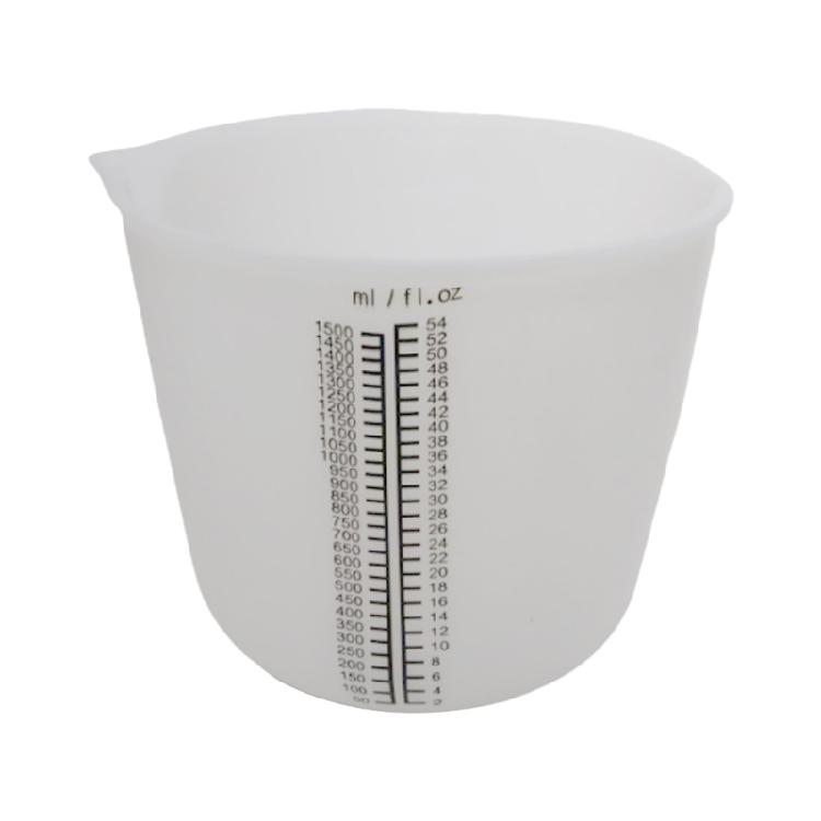 Multipurpose Clear Scales Silicone Measuring Cup Accurate Ingredient Portioning Tool Efficient Kitchen Cooking Supplies